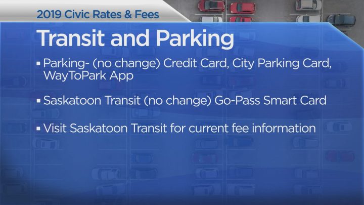 Happy New Year: A look at Saskatoon’s civic rates and fees heading into 2019 - image