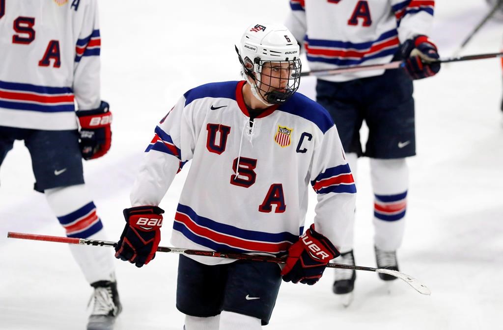 Jack Hughes is a top draft prospect, Mark Edwards says.