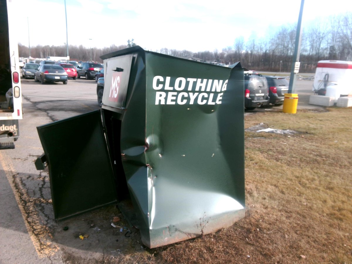 Police say several clothing donations bins have been stolen in the Prescott area.