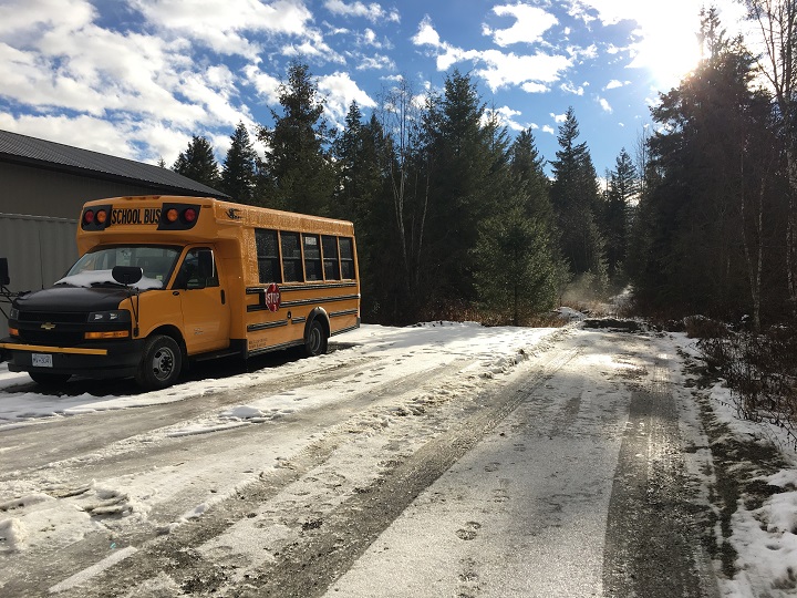 The end of Jack Pine Road.