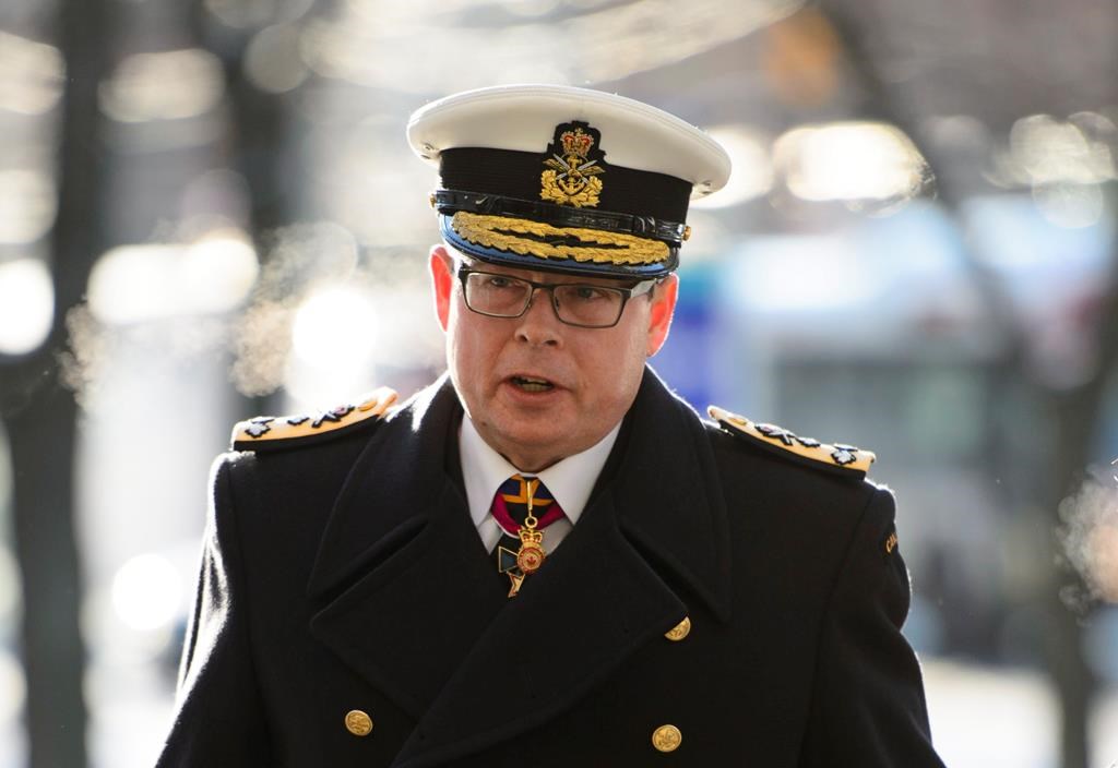 Vice Admiral Mark Norman arrives to the Ottawa Courthouse in Ottawa on Wednesday, Dec. 12, 2018. THE CANADIAN PRESS/Sean Kilpatrick.