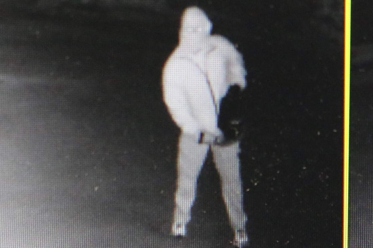 A suspect in the theft of a safe from a transfer station in Trent Lakes.