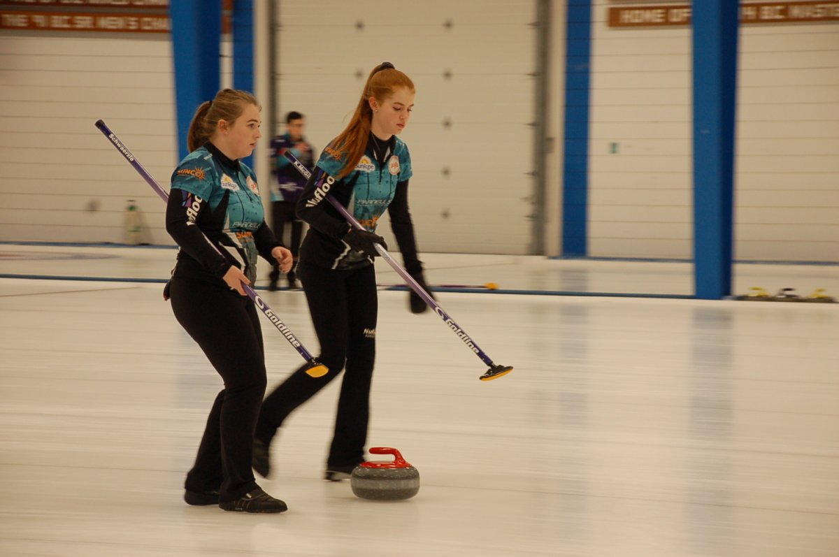 Vernon's Team McGillivray will play in the semifinals of the BC Junior Curling Championships on Monday. 