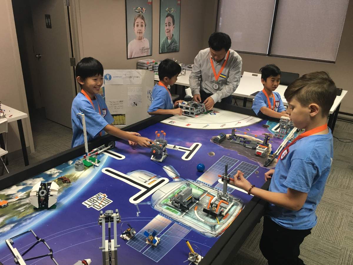 The rookie team has only been practicing together since September.