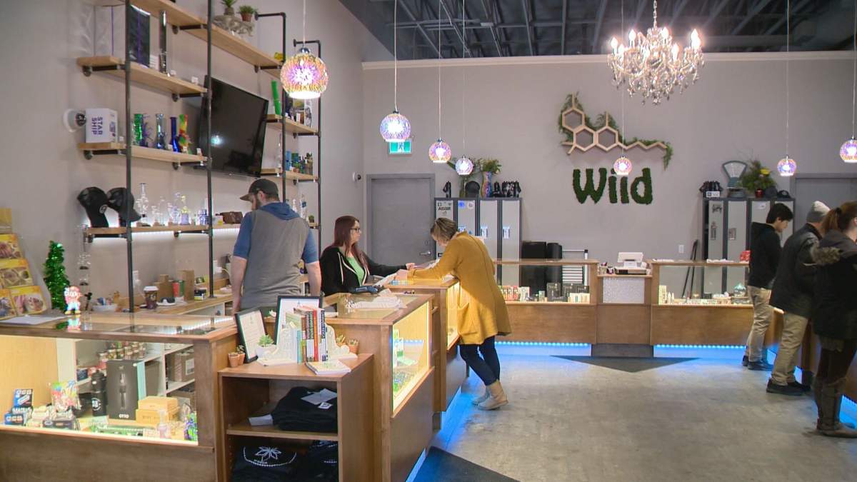 The interior of Regina-based Wiid Boutique.