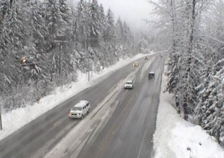 Heavy snowfall is predicted for Whistler today and overnight.