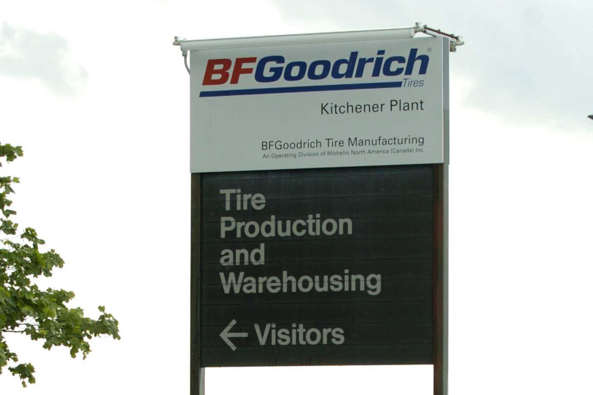 The BF Goodrich Kitchener Plant.
June.1.2004  photo by 
DIGITAL IMAGE.