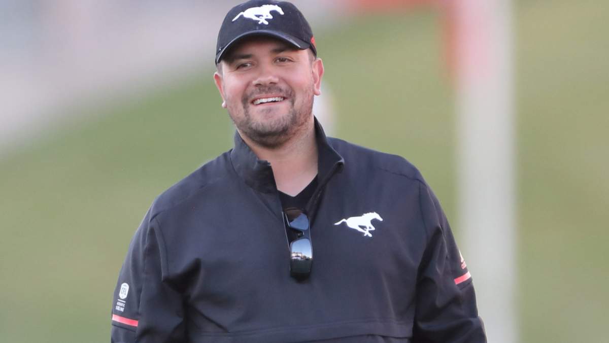 Brent Monson replaces DeVone Claybrooks, who was hired as the BC Lions Head Coach, Wednesday.