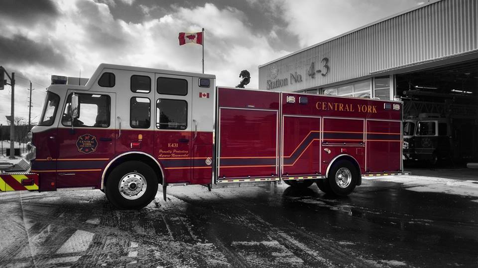 Central York Fire Services responded to a residential fire on Knapton Drive early Tuesday morning.