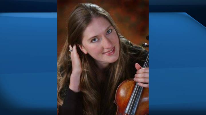 Violinist Christina Day Martinson, from Saskatchewan, is nominated in the classical instrumental solo category for ``Biber: The Mystery Sonatas.''.