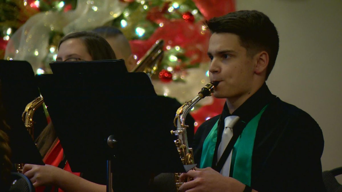 Musicians performed a concert in the 27th Annual Mayor's Christmas Concert on Saturday night.