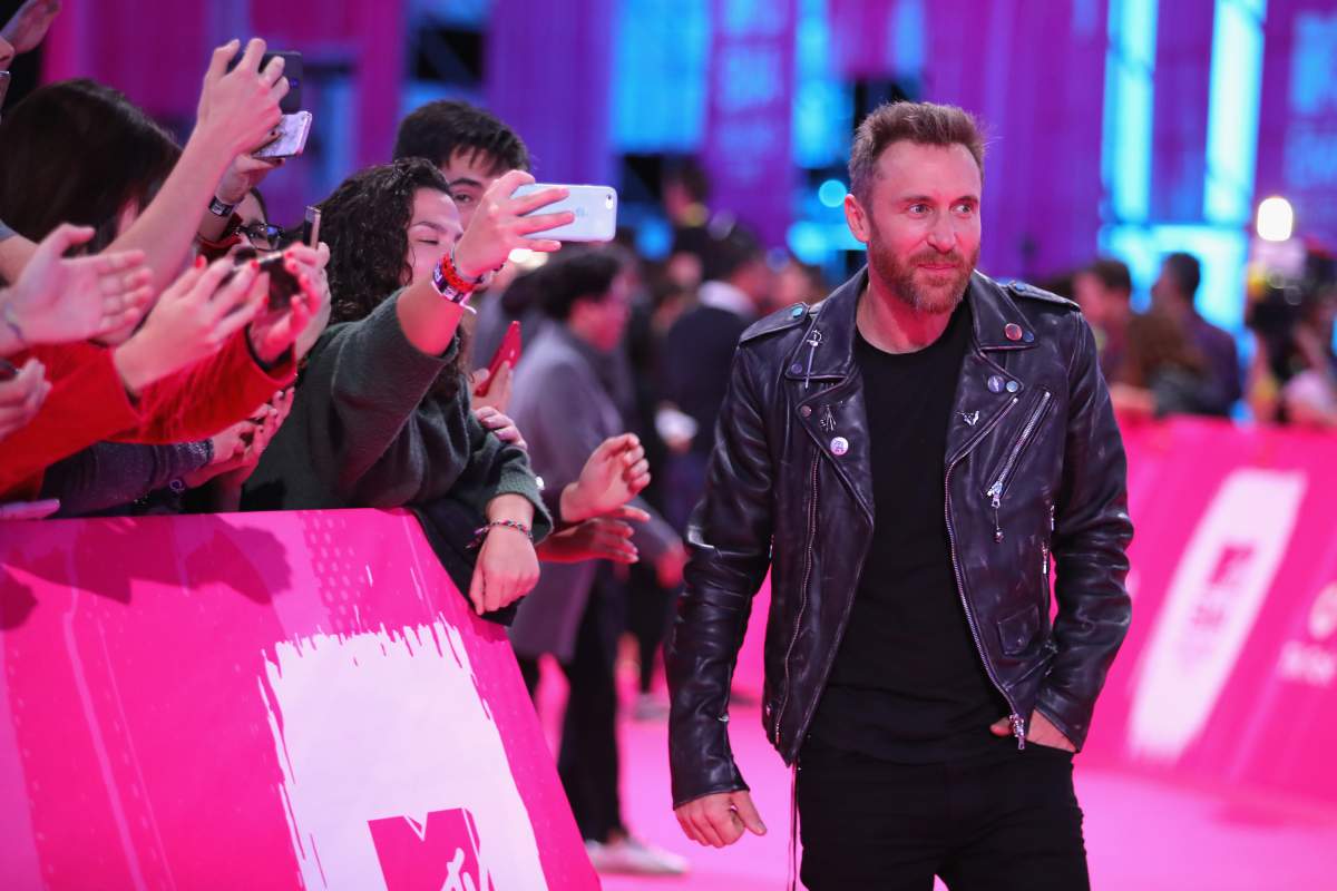 David Guetta attends the MTV EMAs 2018 on Nov. 4, 2018, in Bilbao, Spain.
