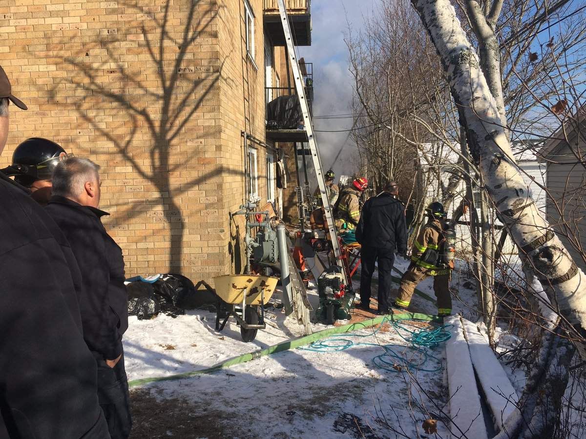 Fire crews responded to 94 Gaston Rd. on Monday morning. 