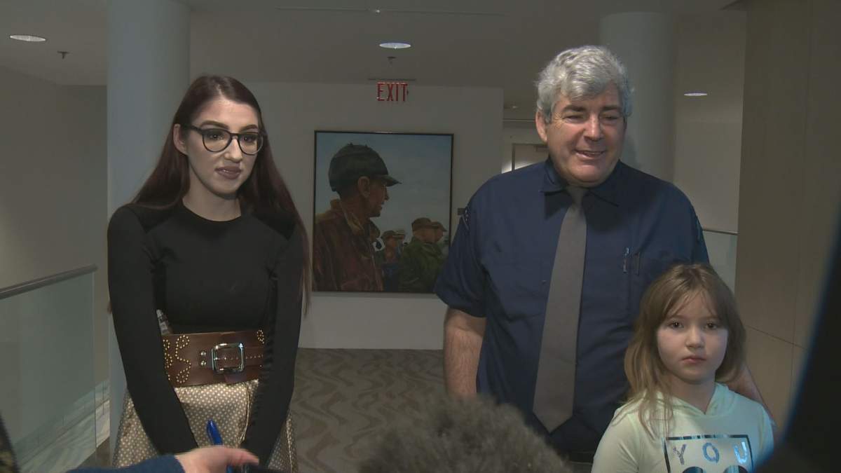 ETS operator Larry Waters was honoured at City Hall on Tuesday, Dec. 11, 2018.