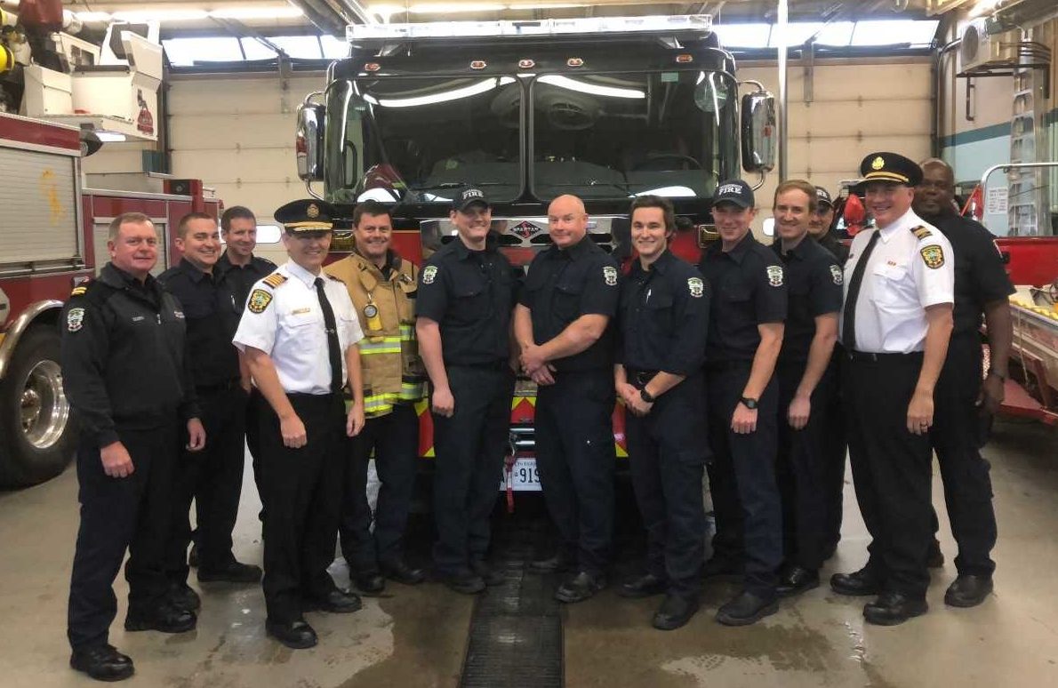 Peterborough firefighters are hosting a toy drive in the city's downtown on Saturday.