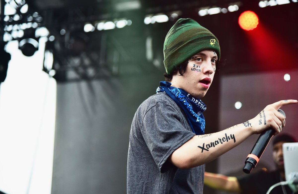 Lil Xan performs onstage during Day 1 of Billboard Hot 100 Festival 2018 at Northwell Health at Jones Beach Theater on Aug. 18, 2018 in Wantagh, N.Y.