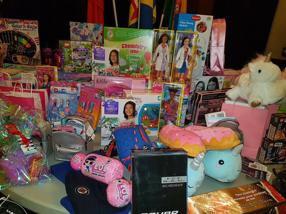 The Salvation Army is in urgent need of toys for girls aged 8 to 12 for the first day of the Christmas Hamper program on Thursday, Dec. 13, 2019. 