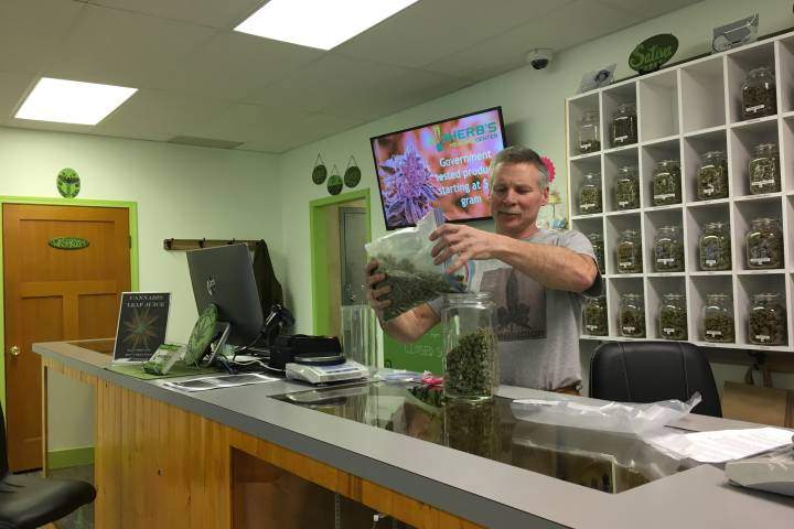 Russ Stevenson of Herb's Healing Centre.