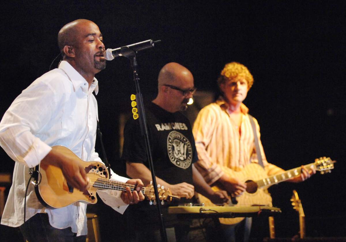 Hootie and The Blowfish during the Grammy Block Party and Membership Fair at Wedgewood & 19th. in Nashville, Tenn.