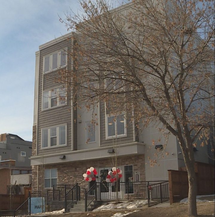 The Maple has 25 units with a shared kitchen, meeting rooms and around-the-clock support for Calgary women in crisis.