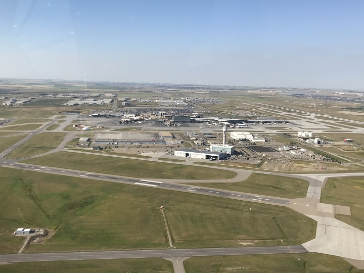 File photo of the Calgary International Airport. 