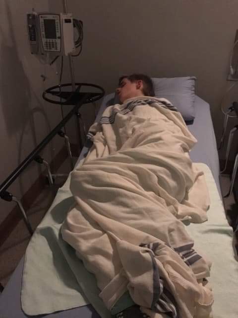 Doctors fear Isaac may have a slow brain bleed.