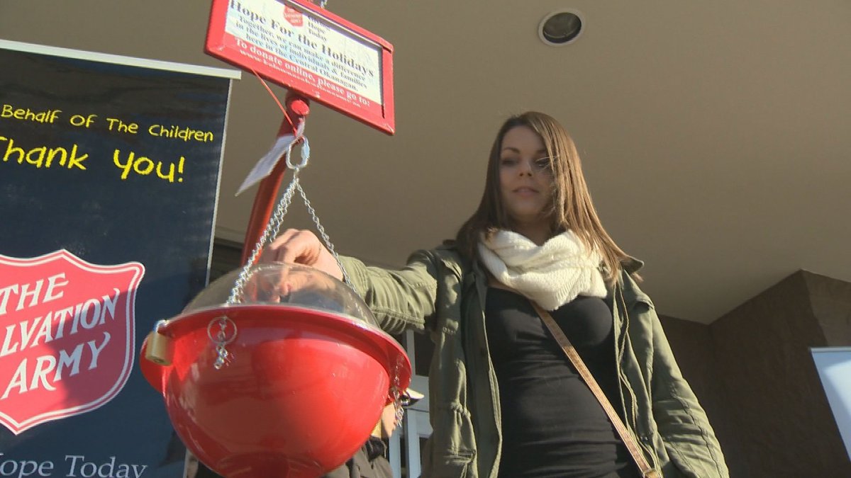 The Salvation Army's kettle campaign is back until Dec. 24.