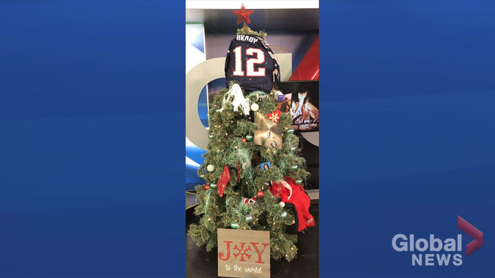 Leslie Horton and Matthew Conrod’s tree!. They lost to team ‘B’.