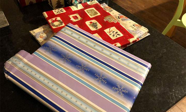 Owen Williams recently received a large sack of Christmas presents he said was left for his child by his dead neighbour.