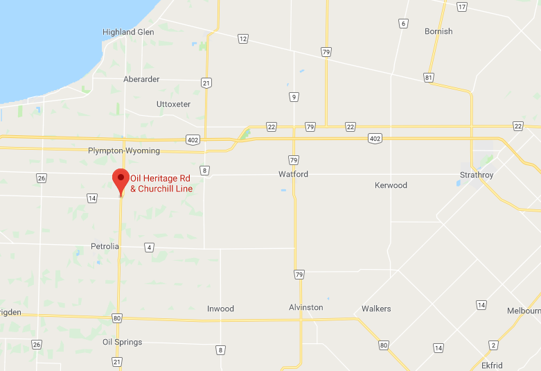 Oil Heritage Road and Churchill Line