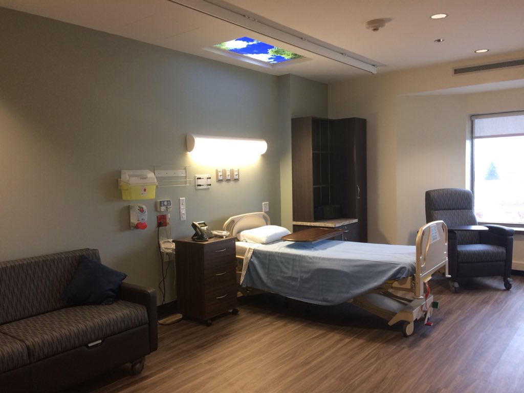 An example of a palliative care unit at a London Ont. hospital.