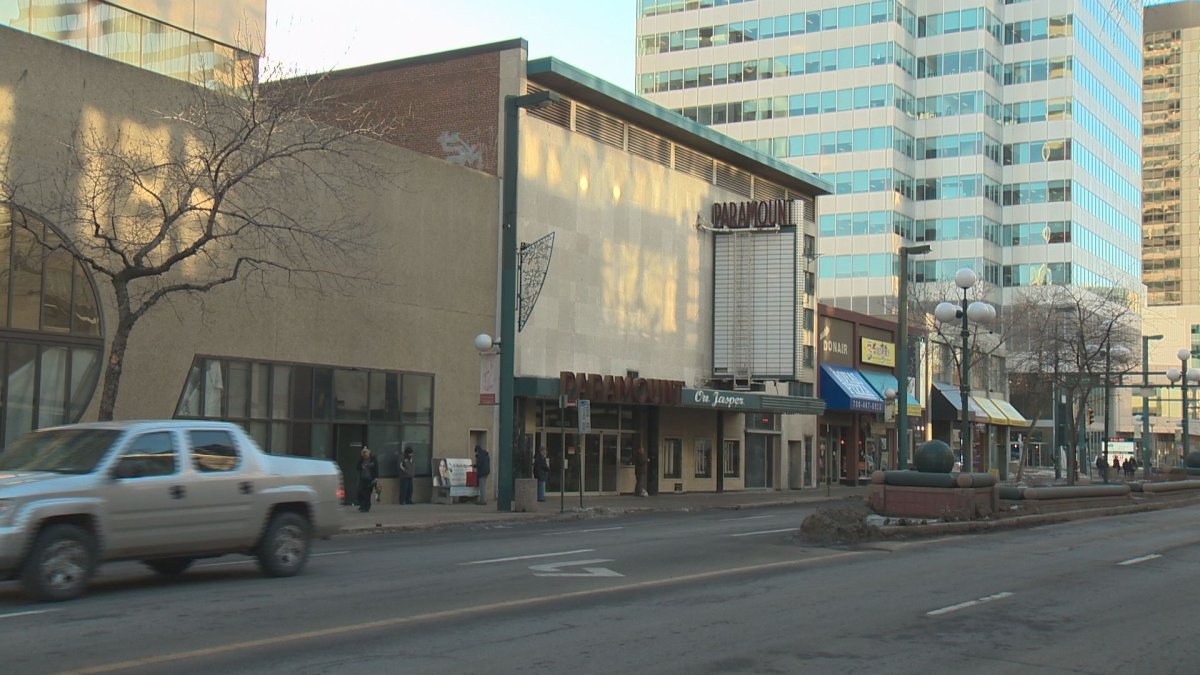 Global News has learned the Paramount Theatre on Jasper Avenue has been sold.