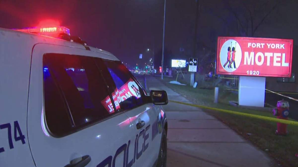 Peel police say they were called to the area of Dundas Street and Summerville Court Friday evening for reports of a body on the sidewalk. It was later determined that it was allegedly a hit-and-run.