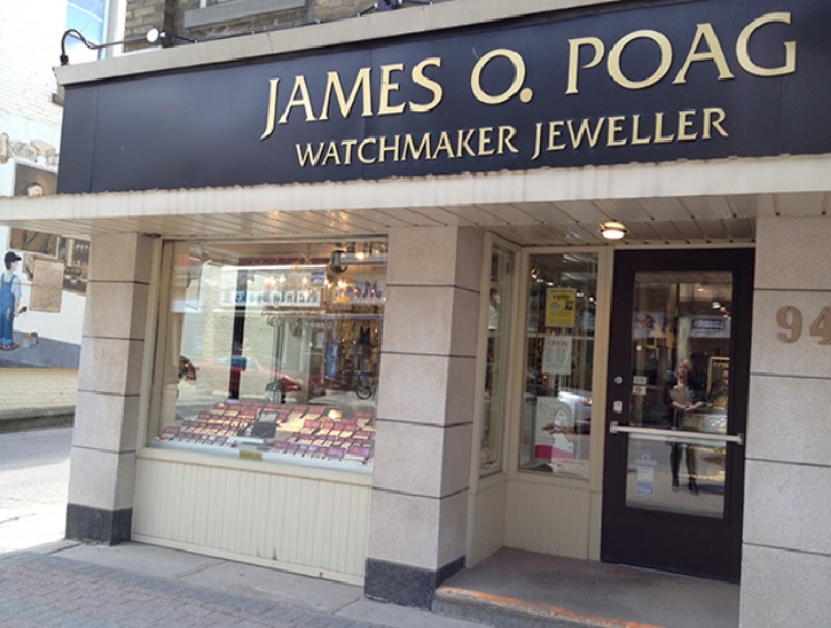Officers are appealing to the public following a reported robbery at Poag's Jewellers in Strathroy. 