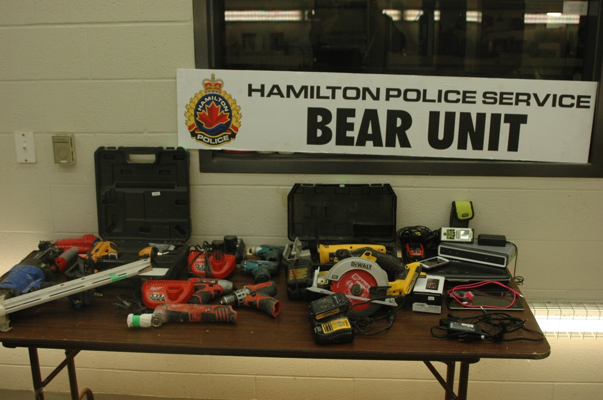 Hamilton police are looking to return stolen property that has been recovered.