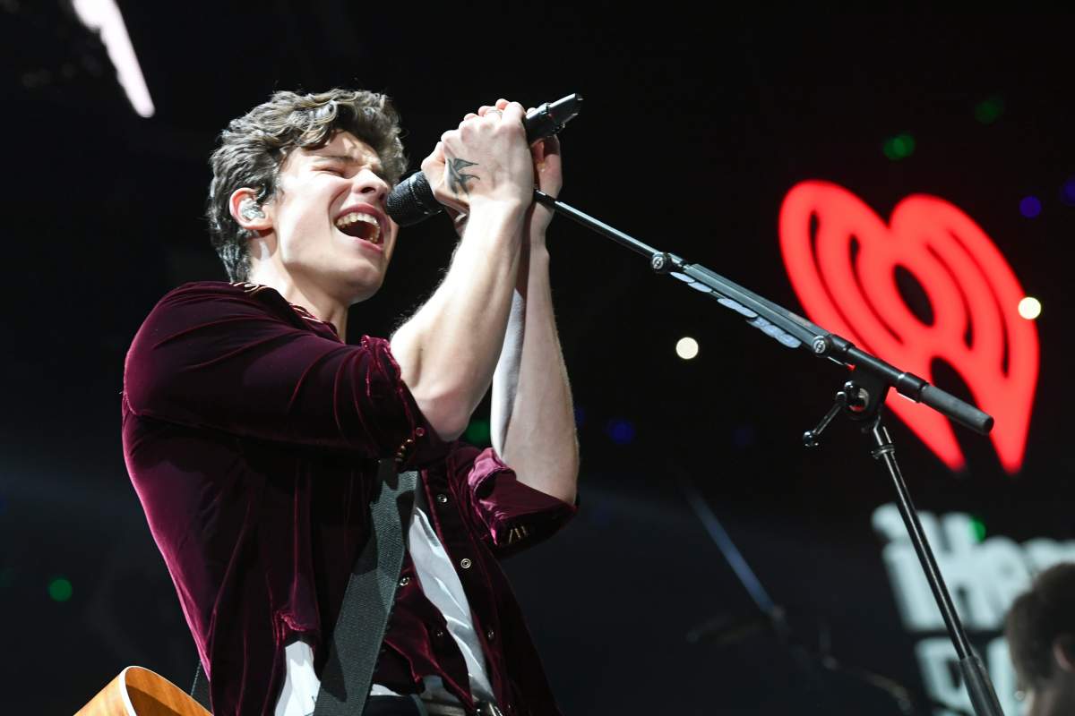 Shawn Mendes performs during the Jingle Ball 2018 presented by Capital One at The Forum on Nov. 30, 2018 in Inglewood, Calif.