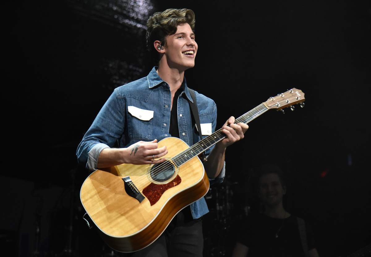 Shawn Mendes performs during Poptopia at SAP Center on Dec. 1, 2018 in San Jose, Calif.