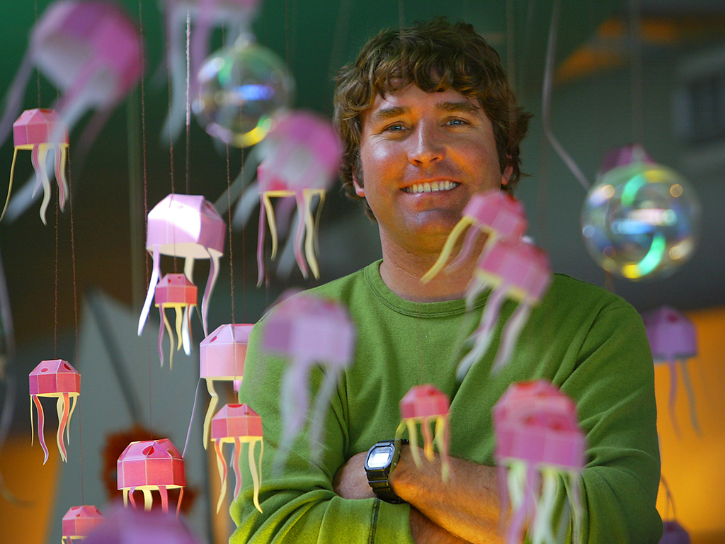 Stephen Hillenburg, creator and executive producer for ‘SpongeBob SquarePants,’ photographed at his office on March 8, 2002.