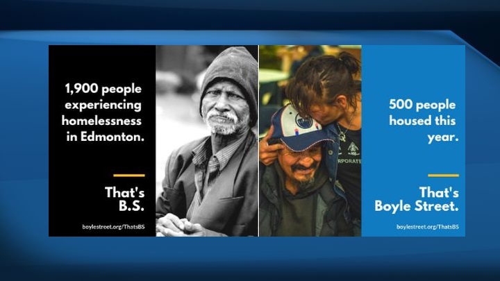 Boyle Street Community Services is using its acronym -- BS -- in a clever social media push to raise money for its organization's efforts and to spark conversation via its #ThatsBS campaign.