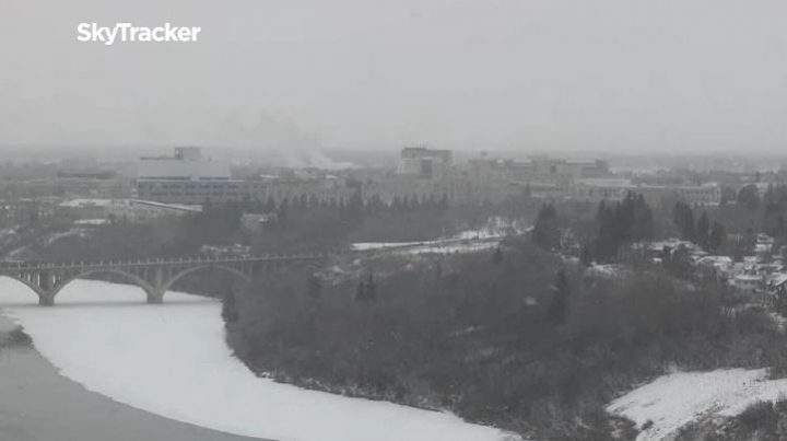 A look at conditions in Saskatoon over the noon hour.