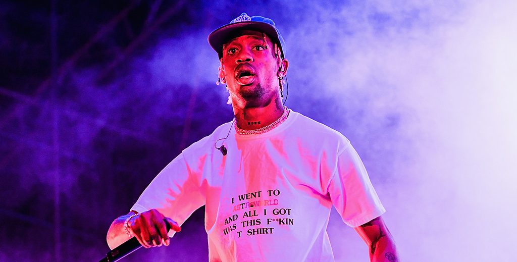 Travis Scott performs during Voodoo Music + Arts Experience on Oct. 27, 2018 in New Orleans, La.  