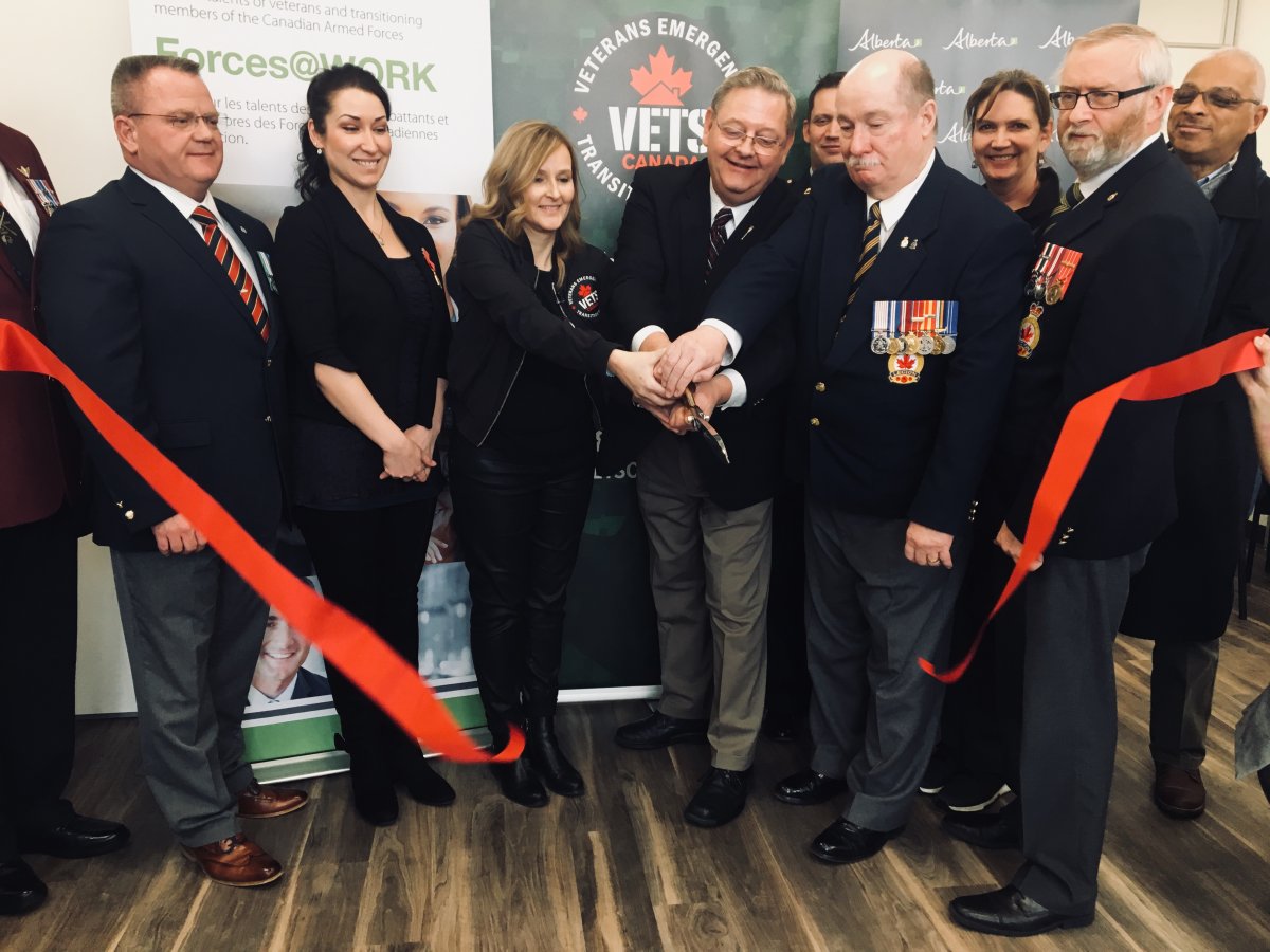 The new Edmonton Veterans Service Centre. Jan. 18, 2019.