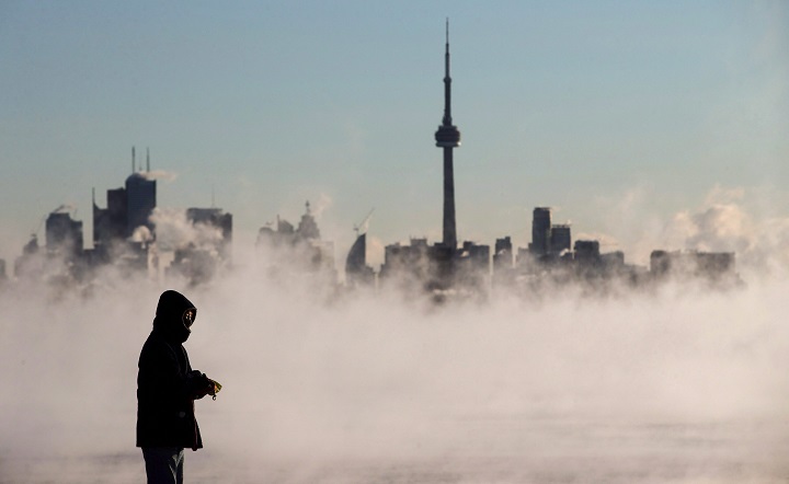 Toronto is under an extreme cold weather alert.
