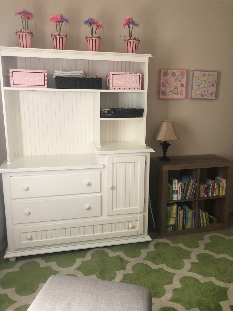 The room that was set up for baby Noella. Photo provided by Laura Trayte.
