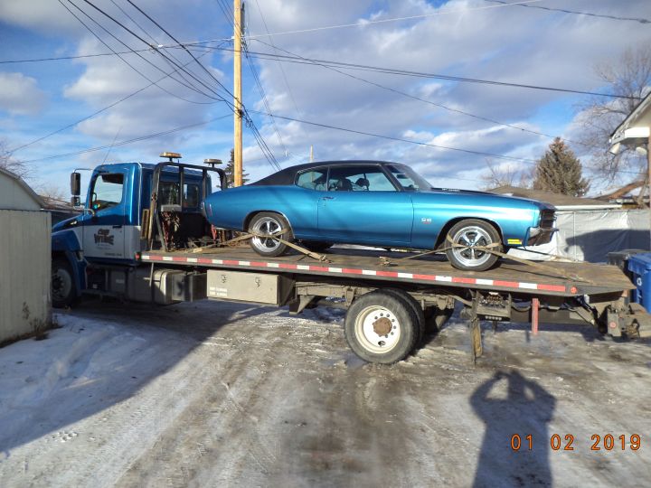 Calgary police recovered this 1970 Chevrolet Chevelle, which was reported stolen in October 2018.