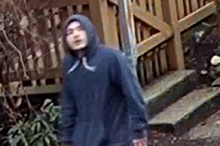Surrey RCMP is looking for this man in connection with an alleged indecent exposure on Jan. 10. 