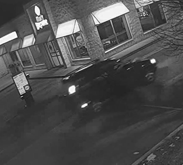 Police say the suspects fled the scene in a dark-coloured SUV.