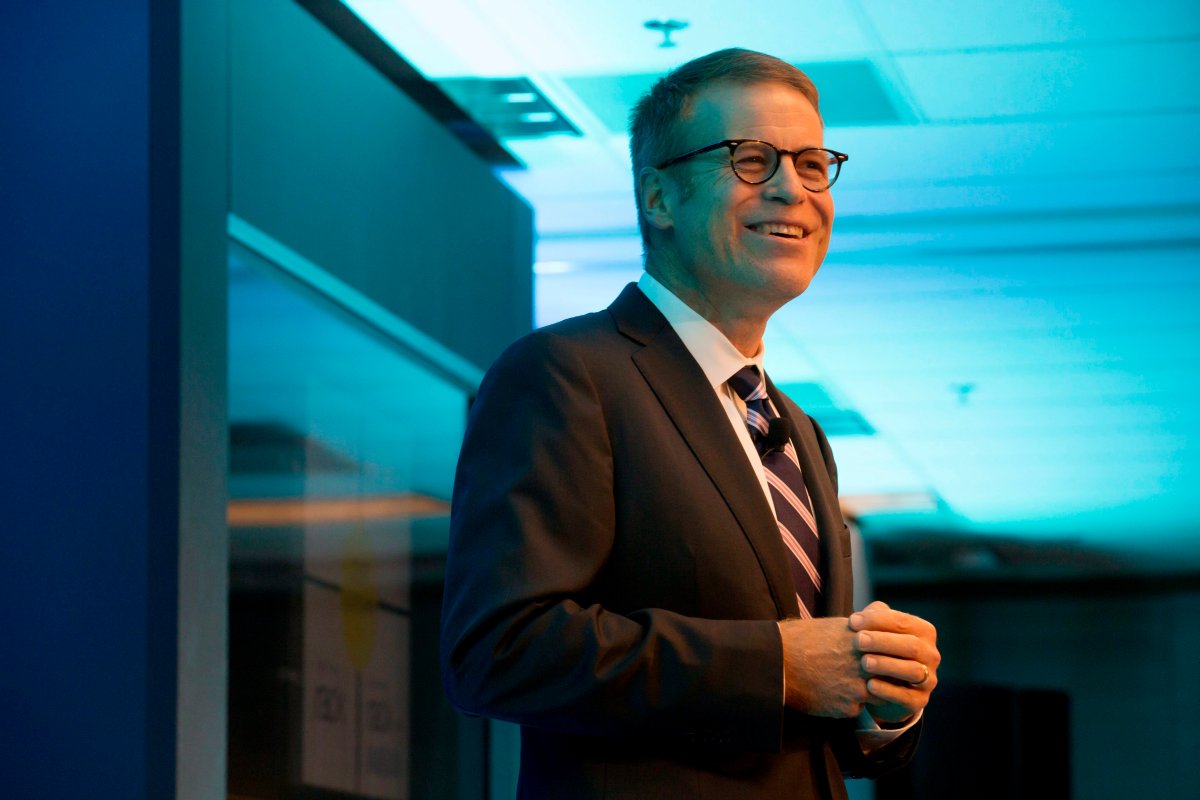 In this May 7, 2014 photo, Blake Nordstrom, co-president of Nordstrom, Inc. talks during the Nordstrom annual shareholders meeting in downtown Seattle. 