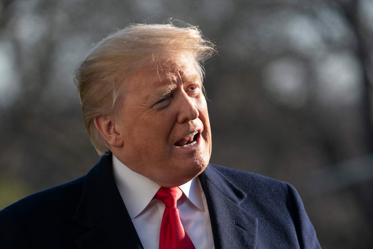 U.S. President Donald J. Trump speaks to the media at the White House in Washington, D.C., Jan. 6, 2018.