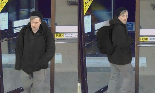 Hamilton Police say the man's image was captured on a store camera and in order to further the investigation, police are looking to identify him. .